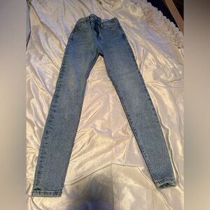 Zara Light Blue Women's Skinny Jeans